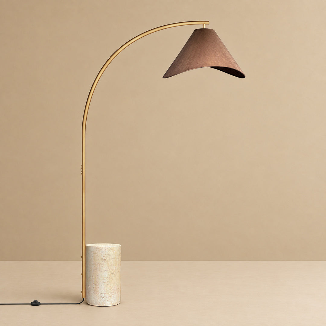 Bentra Arc Floor Lamp full view
