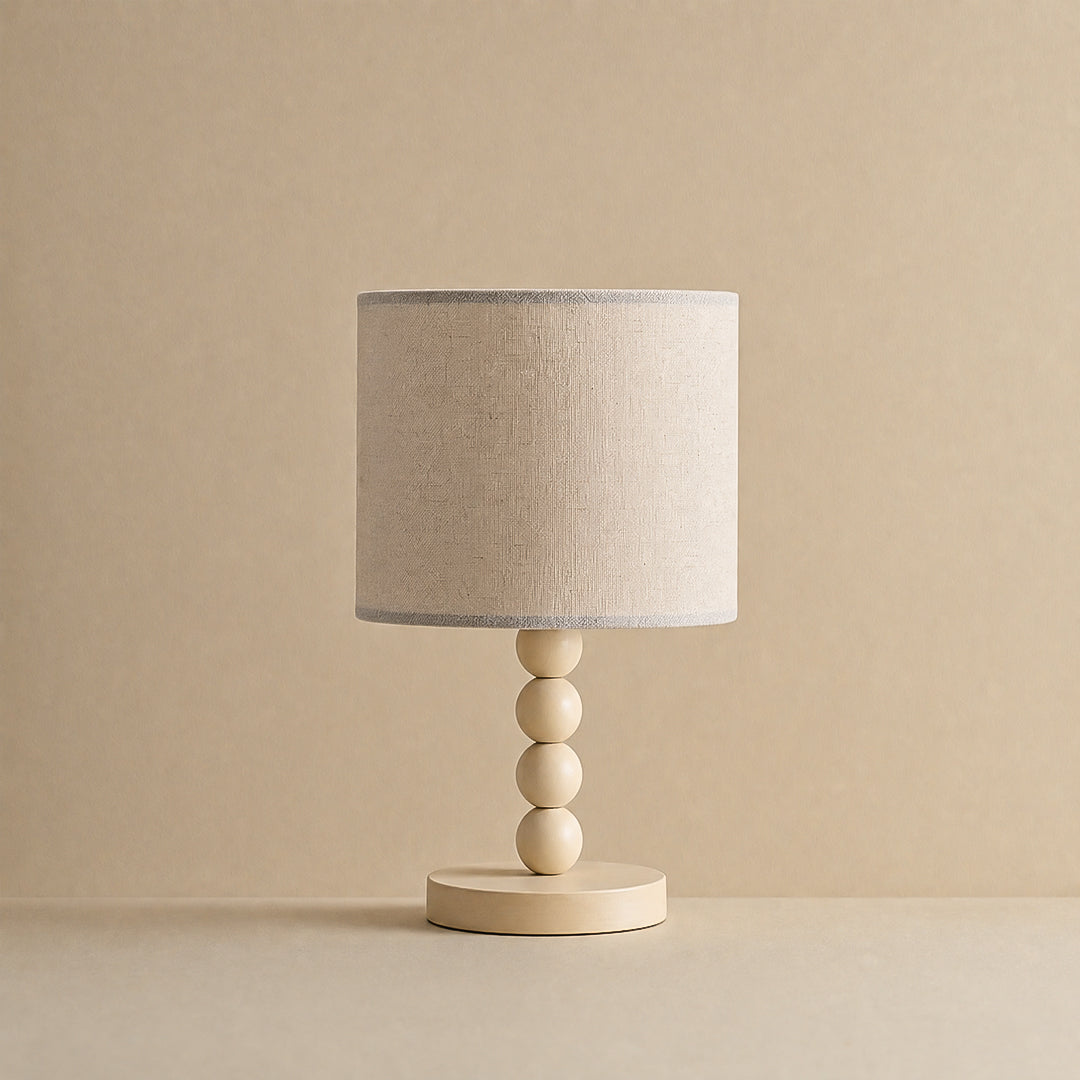 Ease & Settle ceramic bead table lamp 01