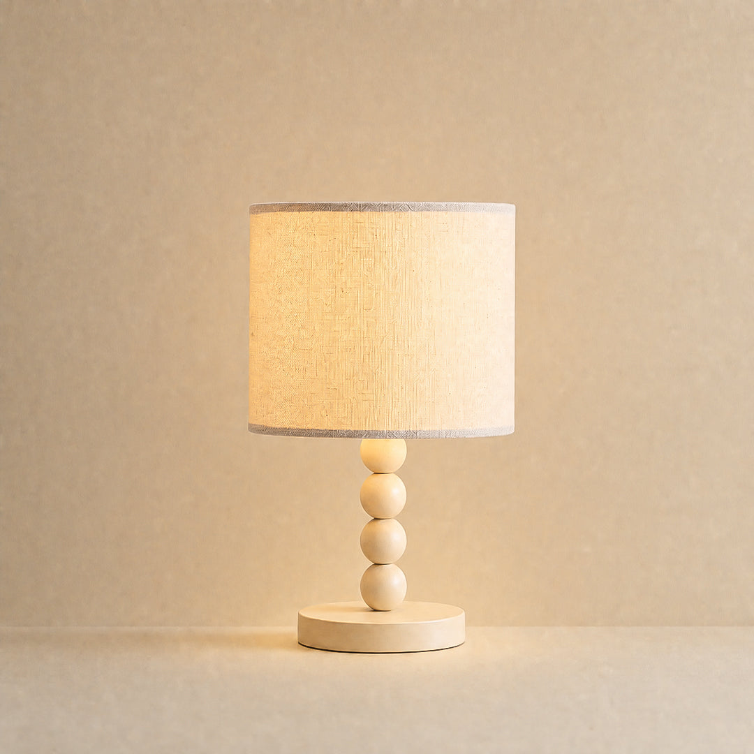 Ease & Settle ceramic bead table lamp 02