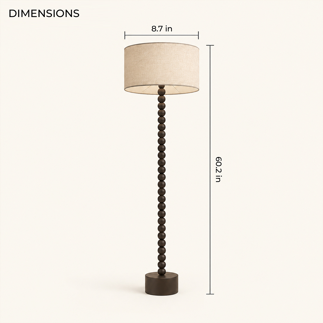 Orba Floor Lamp — dimensions