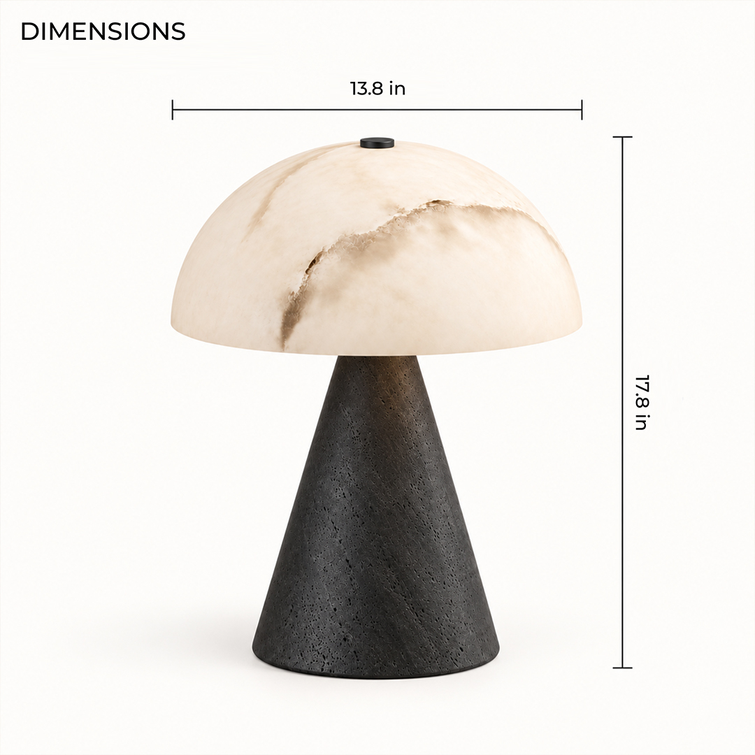 Veira Table Lamp — dimensions