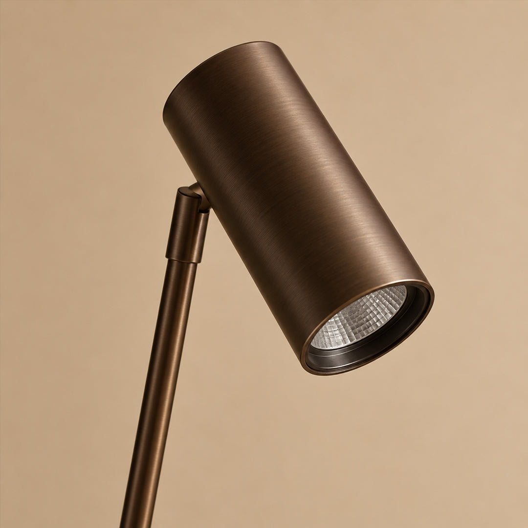 Tern Task Floor Lamp adjustable head detail