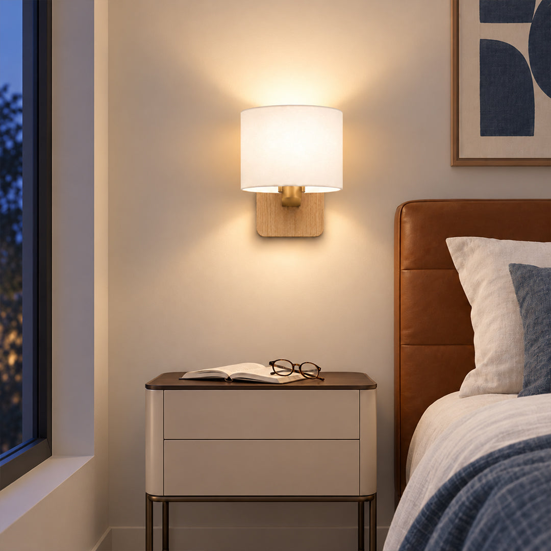 Ease & Settle wood wall sconce 04